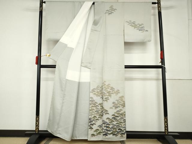 平和屋着物●訪問着 作家物 枝松 暈し染め 正絹 逸品 AABM2015cs
