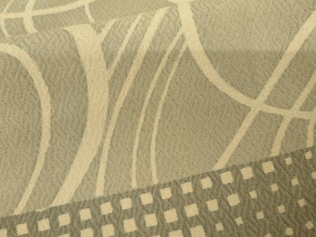 平和屋着物●紺仁越後型松煙 十一代 松井均 訪問着 流水文 正絹 逸品 AABM2061cs