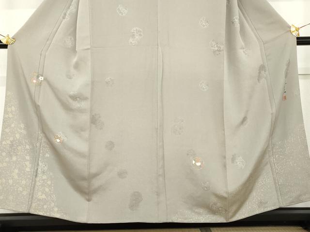 平和屋着物●友禅作家の巨匠 浅井青仁 訪問着 花丸文 正絹 逸品 AABM2067cs