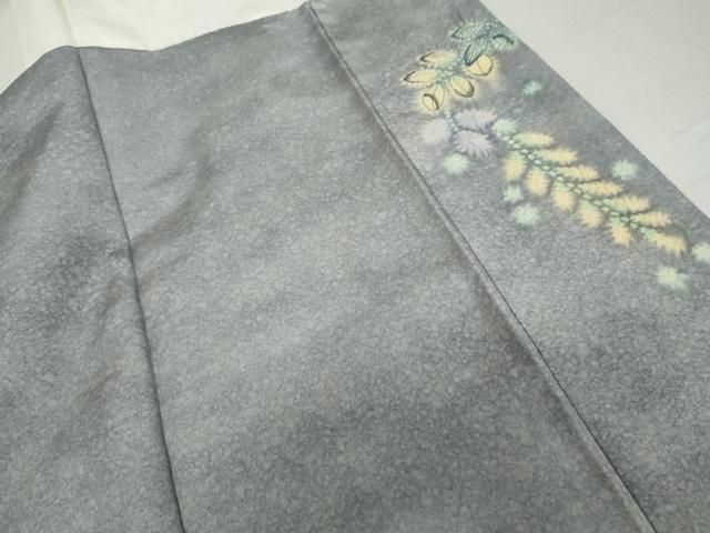 平和屋着物●本場大島紬 染大島 訪問着 作家物 華峰 辻が花 絞り 正絹 逸品 AABM2068cs