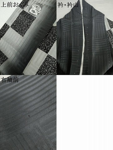 平和屋着物●訪問着 干支 暈し染め 正絹 逸品 AABM2084cs