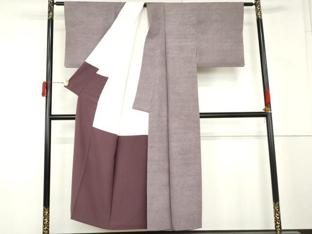 平和屋着物●江戸小紋 鮫小紋柄 正絹 逸品 AABM2088cs