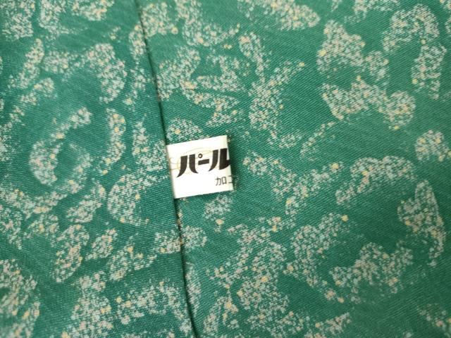 平和屋着物●上質な小紋 花尽くし 正絹 逸品 AABM2102cs