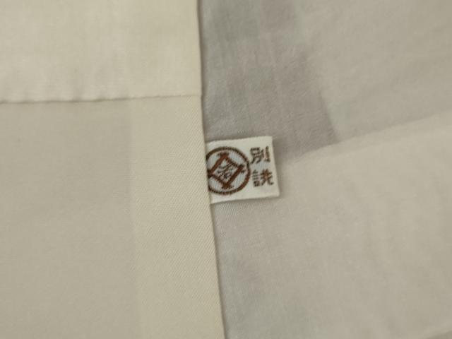 平和屋着物●上質な色無地 霞地紋 浅紫色 松坂屋扱い 正絹 逸品 未使用 AABM2131cs