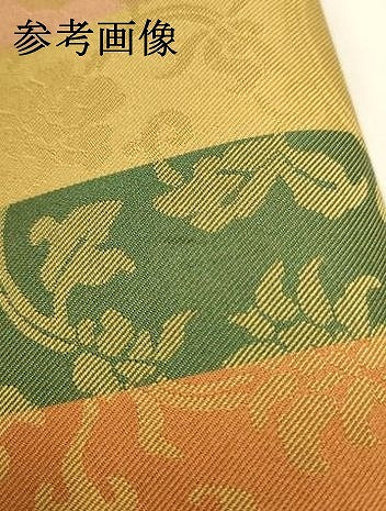 平和屋着物●和装小物 和装バッグ ハンドバッグ トートバッグ 花唐草文間道 逸品 AABM2251ay