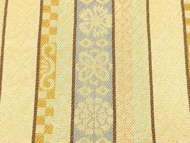 平和屋着物●和装小物 和装バッグ ハンドバッグ トートバッグ 花間道 金糸 逸品 未使用 AABM2255ay