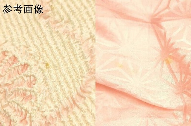 平和屋着物●和装小物 帯締め・帯揚げセット 丸組 撚り房 柄絞り 花柄 菊 逸品 未使用品あり AABM2302ay