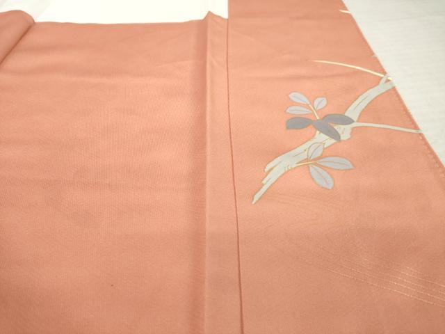 平和屋着物●訪問着 駒刺繍 短冊花文 暈し染め 金彩 正絹 逸品 AABM2431ck