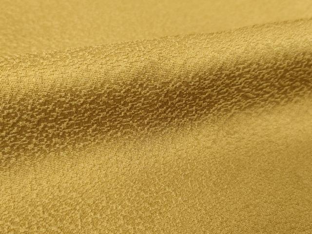 平和屋着物●染色作家 斉藤三才 色無地 桑茶色 正絹 逸品 AABM2472ck