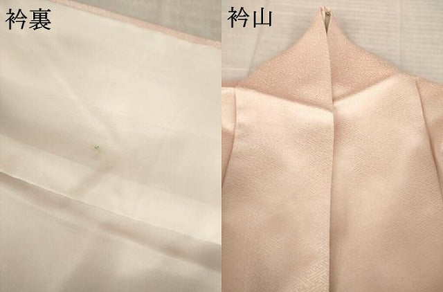 平和屋着物●訪問着 絞り 刺繍 流水花文 正絹 逸品 AABM2513ck