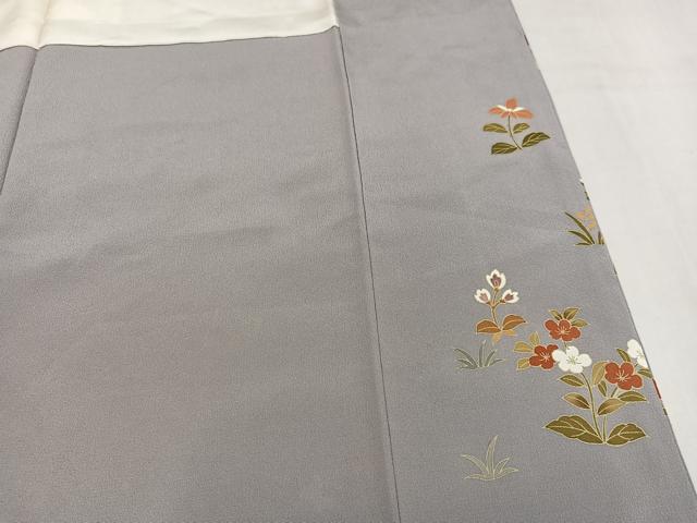 平和屋着物●豪華色留袖 鳳凰花文 正絹 逸品 AABM2585ph