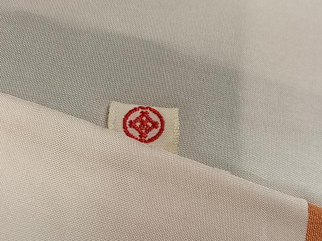 平和屋着物●訪問着 駒刺繍 草花文 金彩 松坂屋扱い 正絹 逸品 AABM2605ph