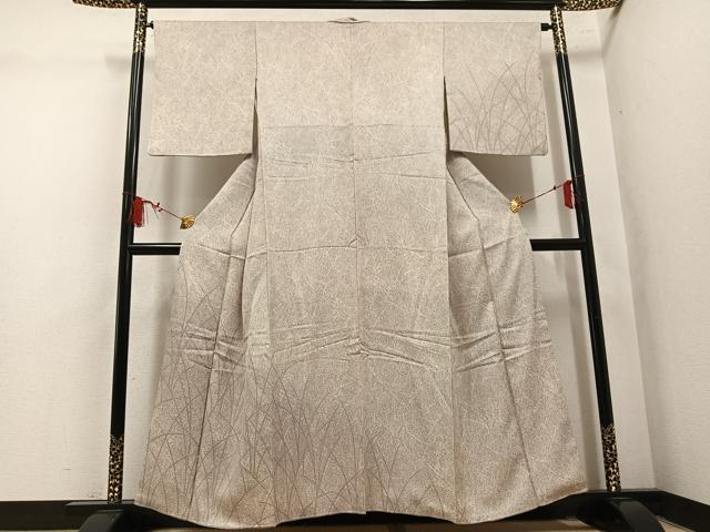 平和屋着物●訪問着 草木文 暈し染め 正絹 逸品 AABM2630ph