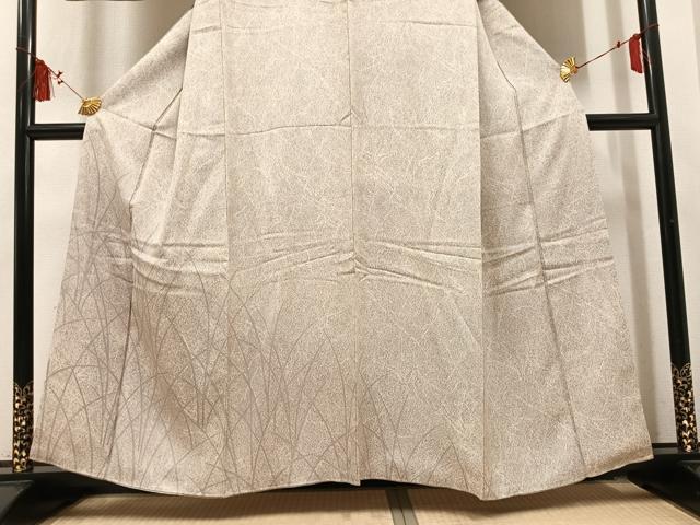 平和屋着物●訪問着 草木文 暈し染め 正絹 逸品 AABM2630ph