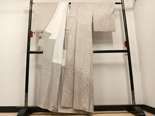 平和屋着物●訪問着 草木文 暈し染め 正絹 逸品 AABM2630ph