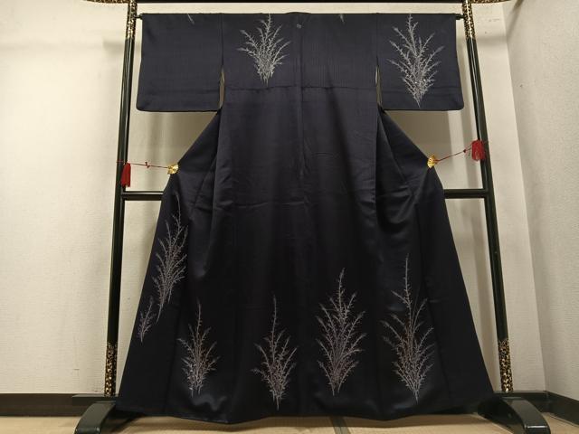 平和屋着物●訪問着 草木文 正絹 逸品 AABM2651ph
