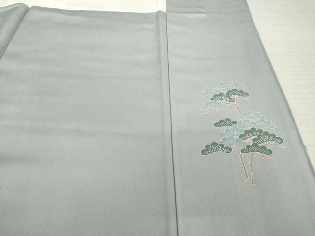 平和屋着物●訪問着 風景文 暈し染め 正絹 逸品 AABM3002ck