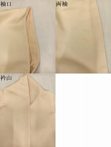 平和屋着物●訪問着 友禅 作家物 草花文 正絹 逸品 AABM3321ph
