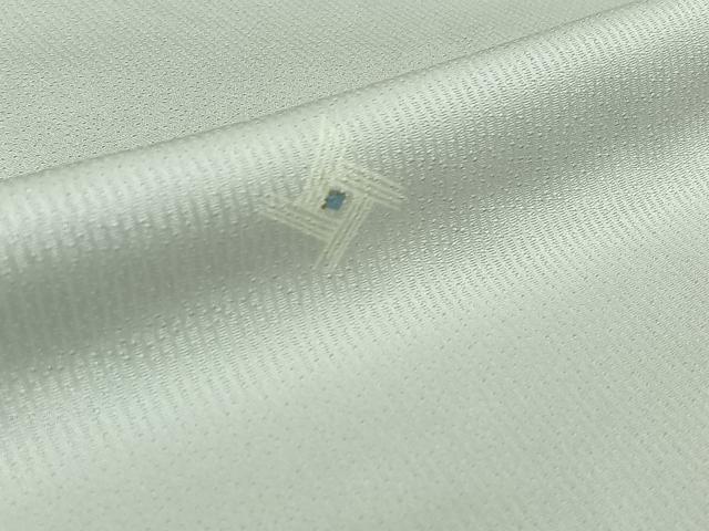 平和屋着物▽上質な小紋 単衣 幾何学文様 蛍暈し ロング丈 正絹 逸品 AABM3590jh