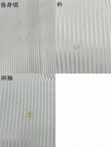 平和屋着物●上質な小紋 笹竹文 暈し染め 正絹 逸品 AABM3704fy