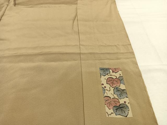 平和屋着物●創作京版画 清水章夫 訪問着 小さな実 仮絵羽 正絹 逸品 未使用 AABM3709fy