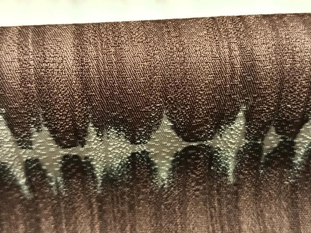 平和屋着物●上質な小紋 横段文 正絹 逸品 AABM3741fy