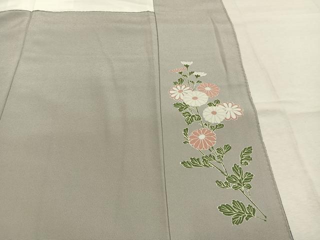 平和屋着物●訪問着 友禅 鴛鴦花文 暈し染め 正絹 逸品 AABM3747fy