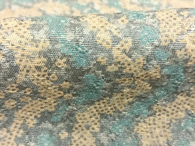 平和屋着物●上質な小紋 抽象文様 正絹 逸品 AABM3768fy