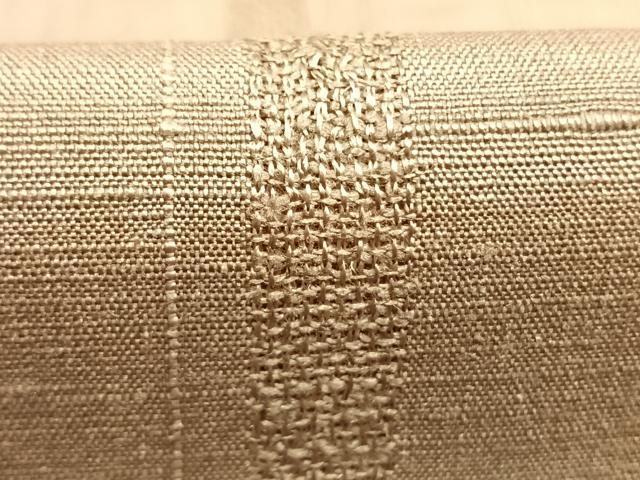 平和屋着物●上質な紬 間道 正絹 逸品 AABM3840fy