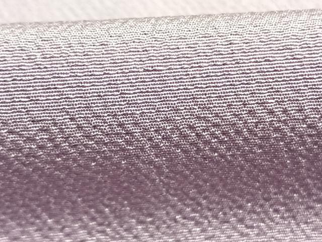 平和屋着物●染色作家 斉藤三才 小紋 霞文 暈し染め 証紙付き 正絹 逸品 AABM3877fy