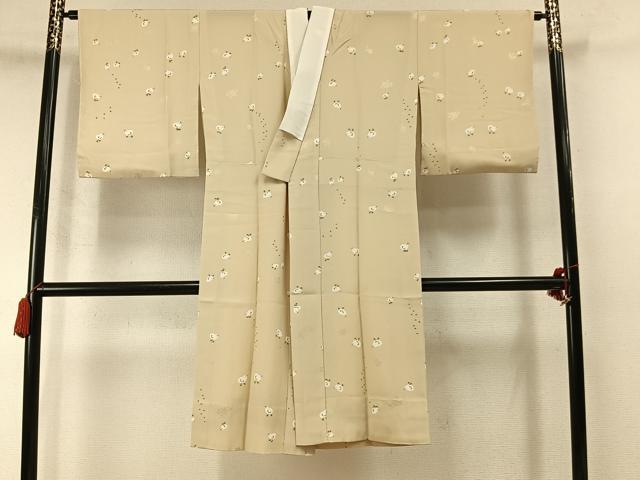 平和屋着物●長襦袢 無双仕立て ひよこ 正絹 逸品 AABM3926fy