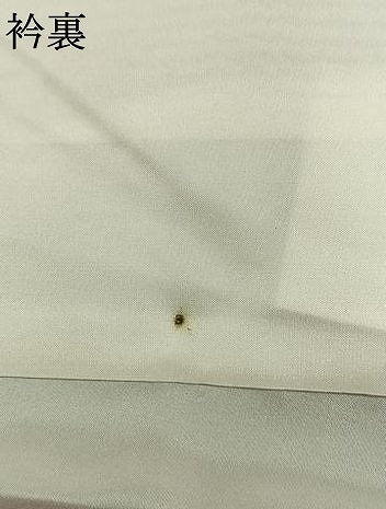 平和屋着物●上質な紬 十字絣 黒地 正絹 逸品 未使用 AABM3971fy