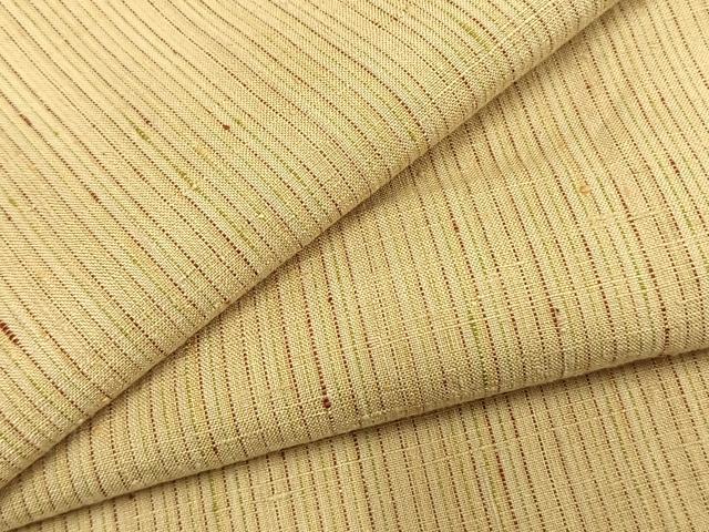 平和屋着物●上質な紬 縞 正絹 逸品 AABM3976fy