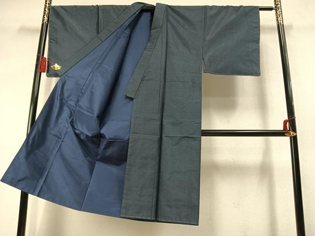 平和屋着物●男性 本場大島紬 アンサンブル 80亀甲 総詰め 証紙付き 正絹 逸品 未使用 AABM4049fy