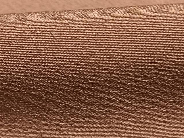 平和屋着物●上質な色無地 蘇芳香色 正絹 逸品 AABM4062fy