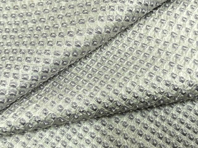 平和屋着物●大変加工の良い総絞り小紋 さが美扱い 正絹 逸品 AABM4089fy
