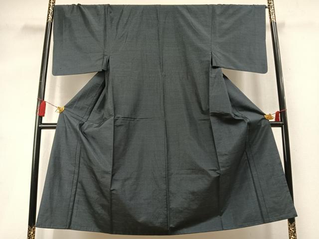 平和屋着物●男性 本場大島紬 亀甲柄 正絹 逸品 AABM4092fy