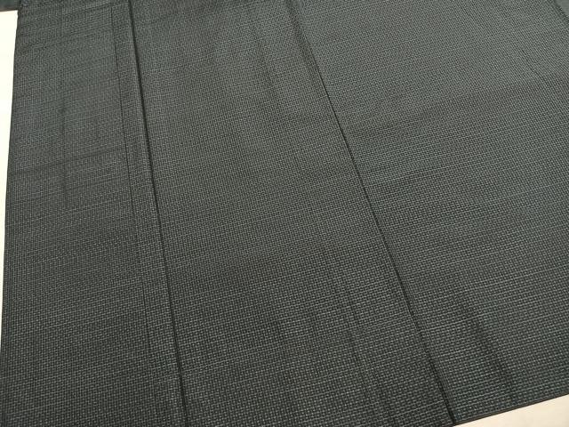 平和屋着物●男性 本場大島紬 亀甲柄 正絹 逸品 AABM4092fy