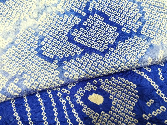 平和屋着物●豪華振袖 総絞り 草花文 暈し染め 正絹 逸品 AABM4117fy