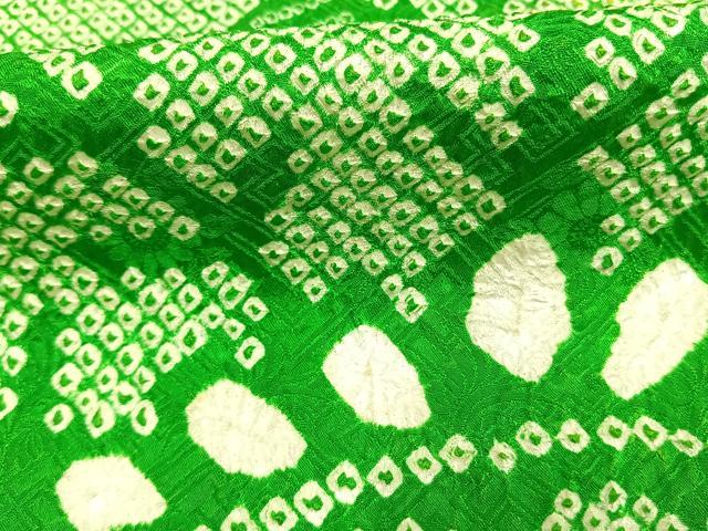 平和屋着物●豪華振袖 総絞り 松 正絹 逸品 AABM4120fy