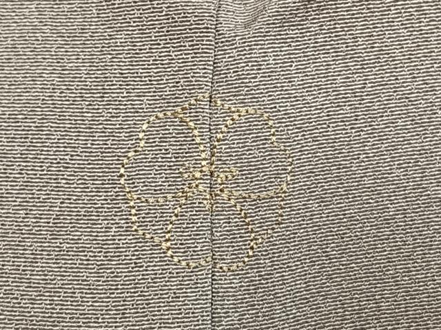 平和屋着物●ファッションデザイナー 花井幸子 訪問着 駒刺繍 飛鳥松文 暈し染め 金糸 金彩 正絹 逸品 AABM4128fy
