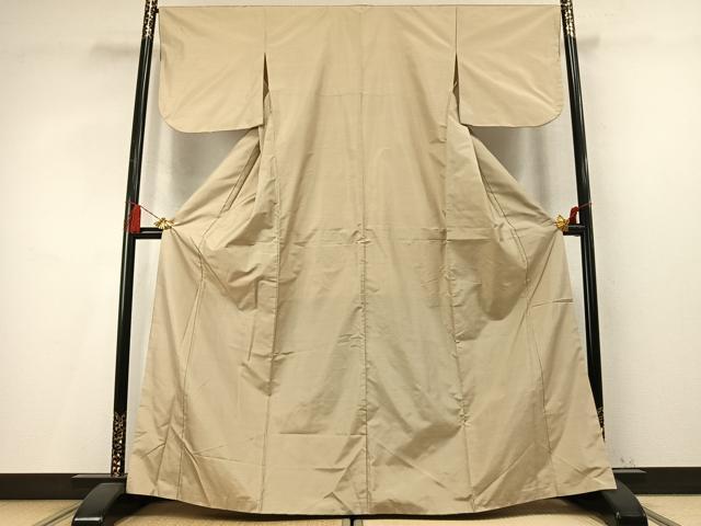 平和屋着物●本場縞大島紬 格子 正絹 逸品 AABM4130fy