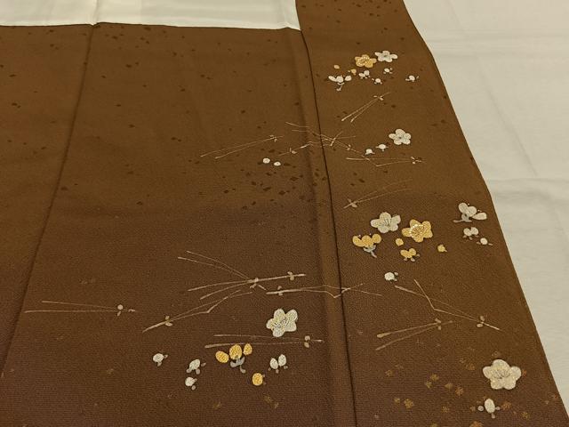 平和屋着物●豪華色留袖 籬文 正絹 逸品 AABM4220fy