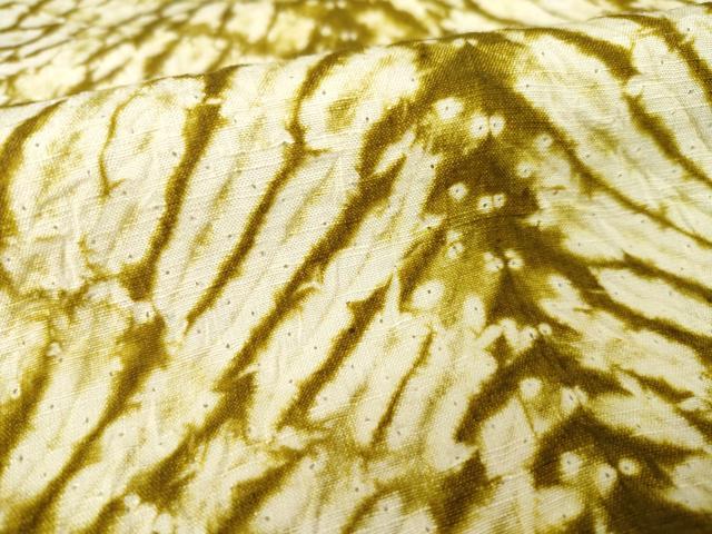平和屋着物●上質な紬 総絞り 霞文 正絹 逸品 AABM4345ck