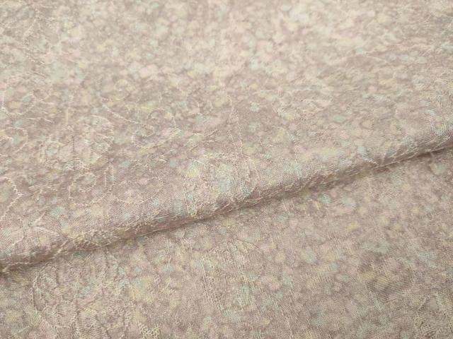 平和屋着物●上質な小紋 霞文 暈し染め 正絹 逸品 AABM4381ck