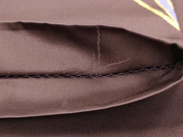 平和屋着物●世界的人形師 辻村寿三郎 ジュサブロー 全通柄袋帯 花束文 金糸 正絹 逸品 AABM4798pf