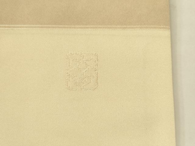 平和屋着物●西陣 長谷川織物 九寸開き名古屋帯 円紋献上 三越扱い 正絹 逸品 AABM4835pf