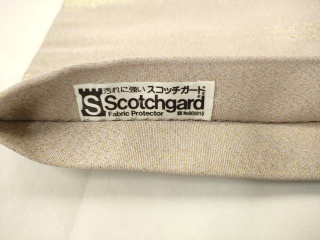平和屋着物●爪掻き本綴れ 太鼓柄袋帯 地紙重ね花鳥文 金銀糸 正絹 逸品 AABM4836pf