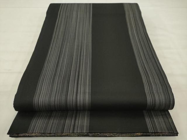 平和屋着物●両面六通柄袋帯 金唐革 ペイズリー 正絹 逸品 AABM4928pf