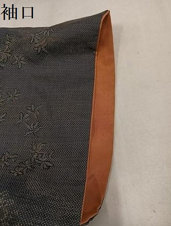 平和屋着物●本場大島紬 9マルキ 草花文 正絹 逸品 AABM5050ph